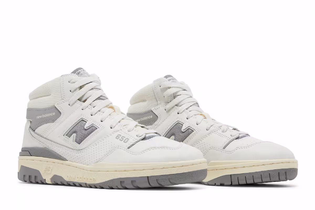 Aimé Leon Dore x New Balance 650R Silver, view 9