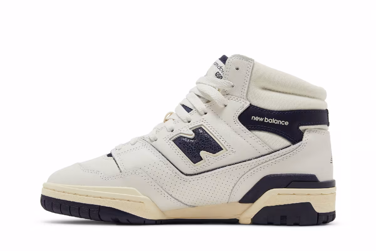 Aimé Leon Dore x New Balance 650R Navy, view 4
