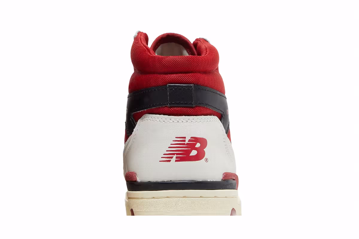 Aimé Leon Dore x New Balance 650R White Red, view 8