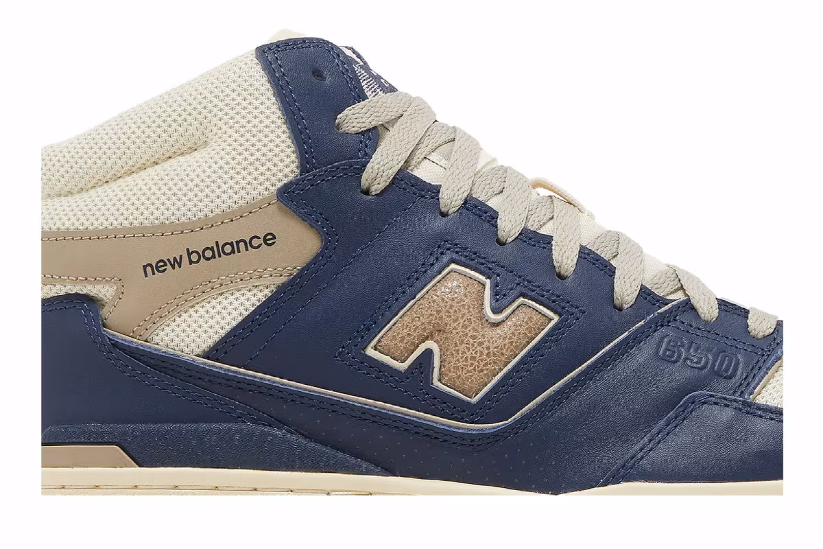 Aimé Leon Dore x New Balance 650R Navy Grey, view 3