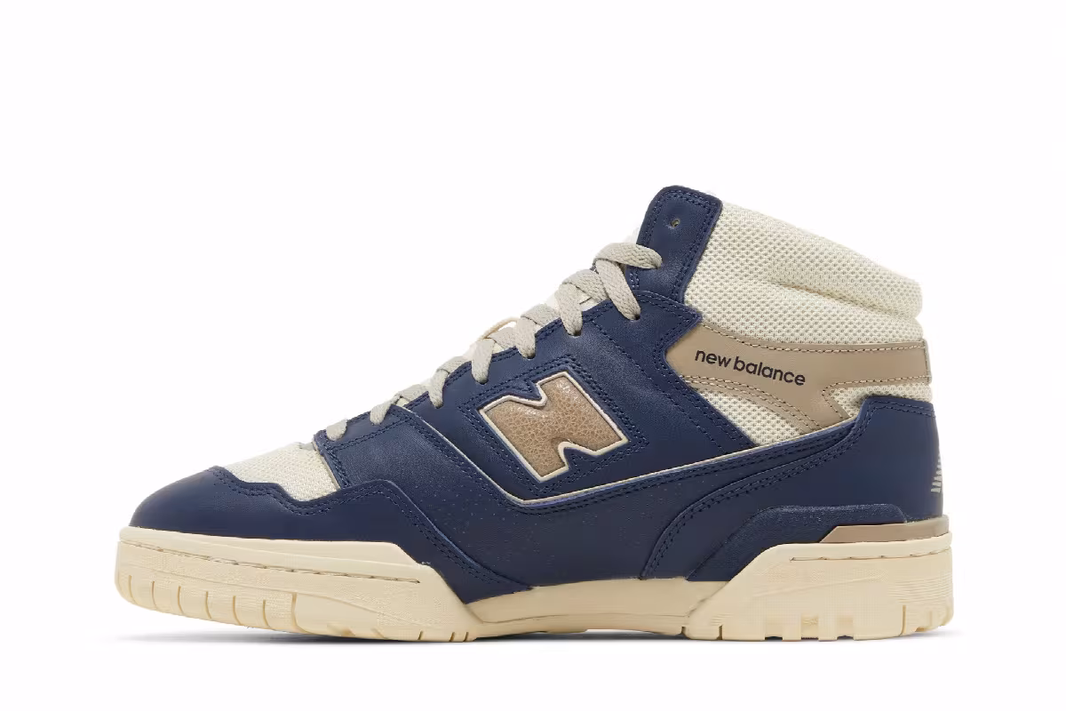 Aimé Leon Dore x New Balance 650R Navy Grey, view 4
