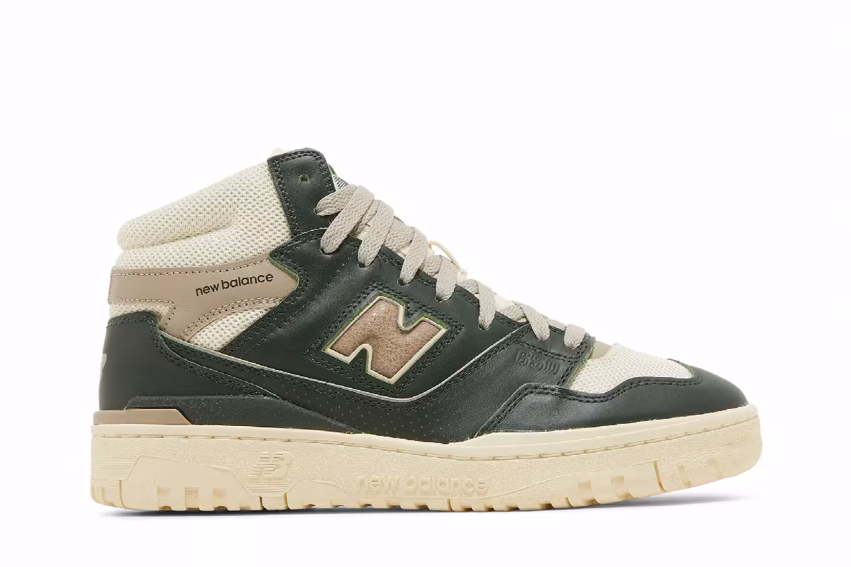 Aimé Leon Dore x New Balance 650R Green Grey, view 2