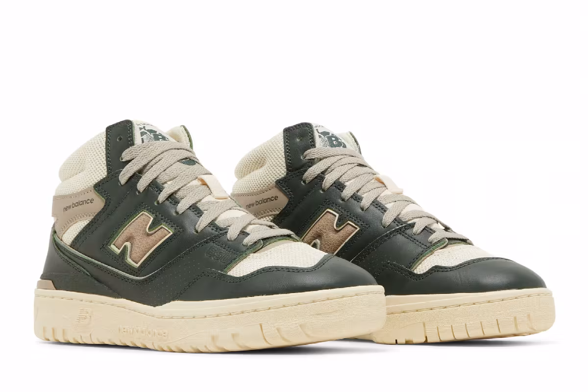 Aimé Leon Dore x New Balance 650R Green Grey, view 9