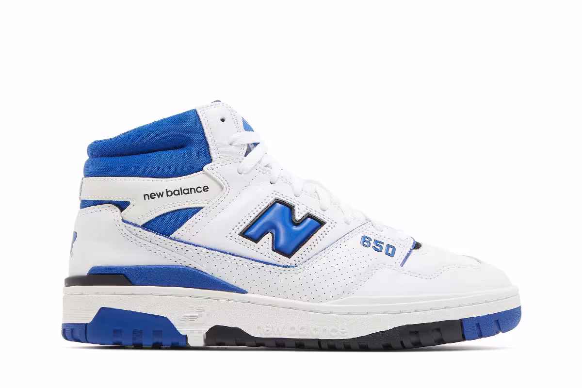 New Balance 650R White Blue, view 2