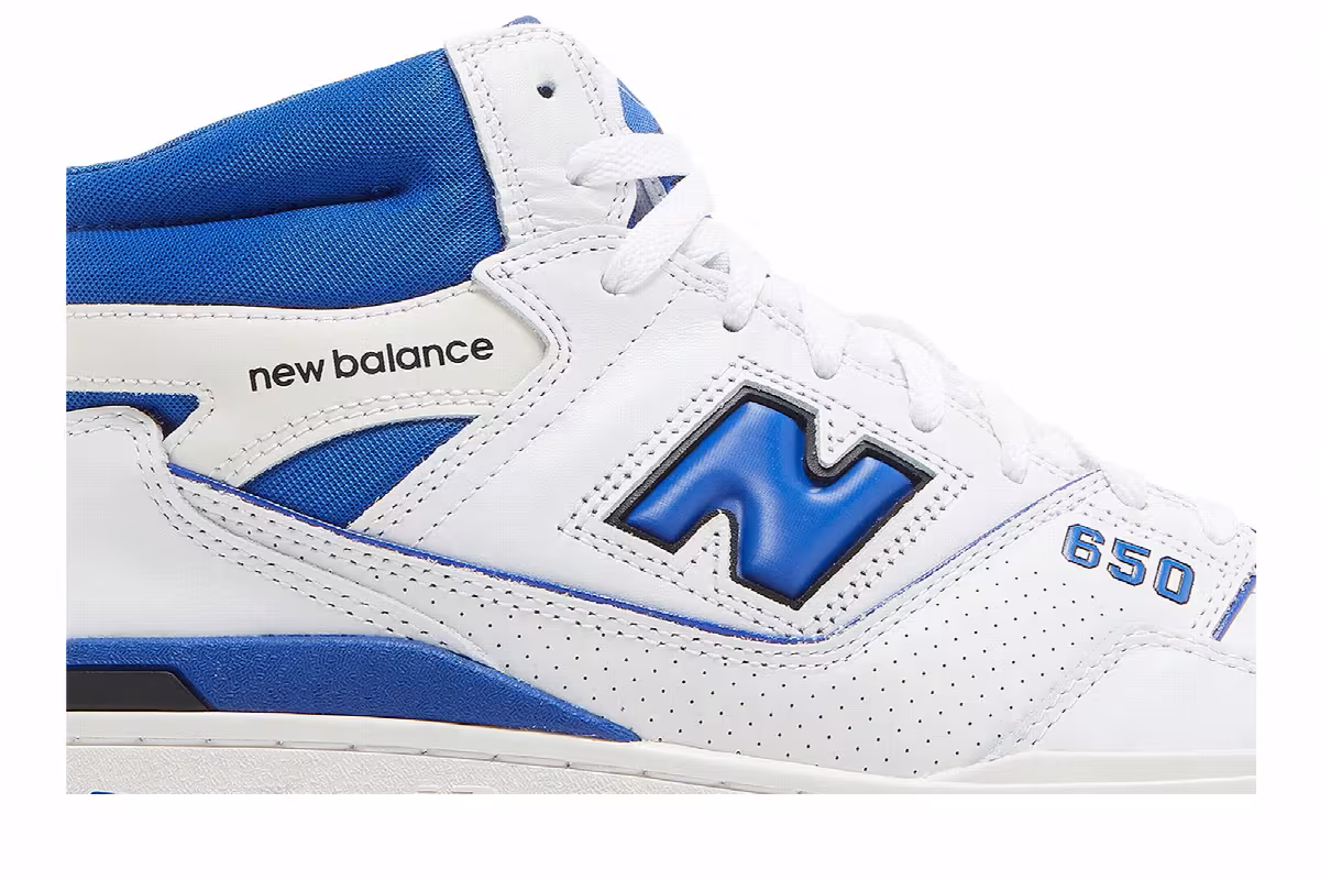 New Balance 650R White Blue, view 3