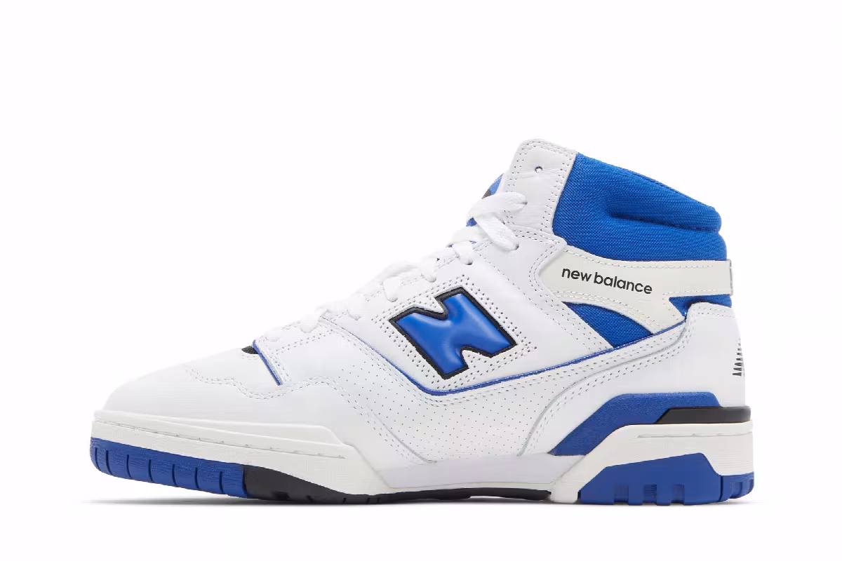 New Balance 650R White Blue, view 4