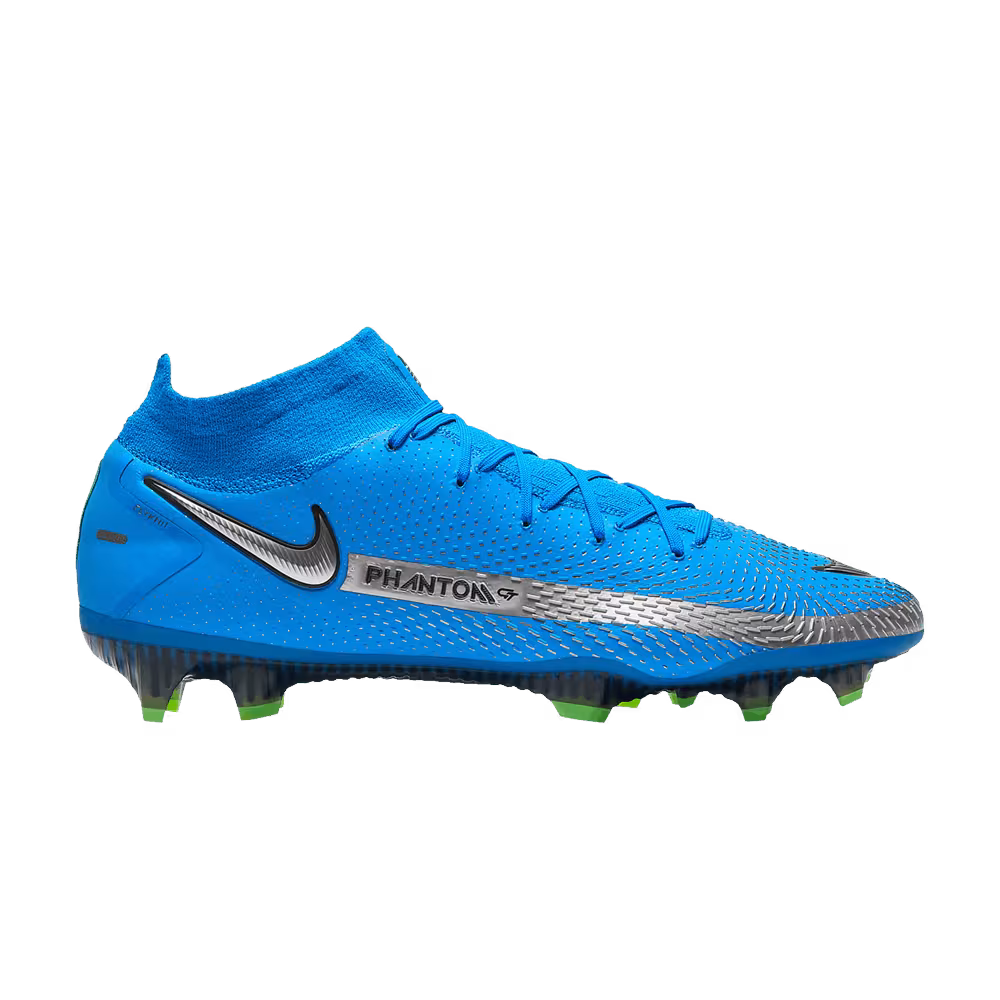 Nike Phantom GT Elite DF FG Photo Blue Metallic Silver