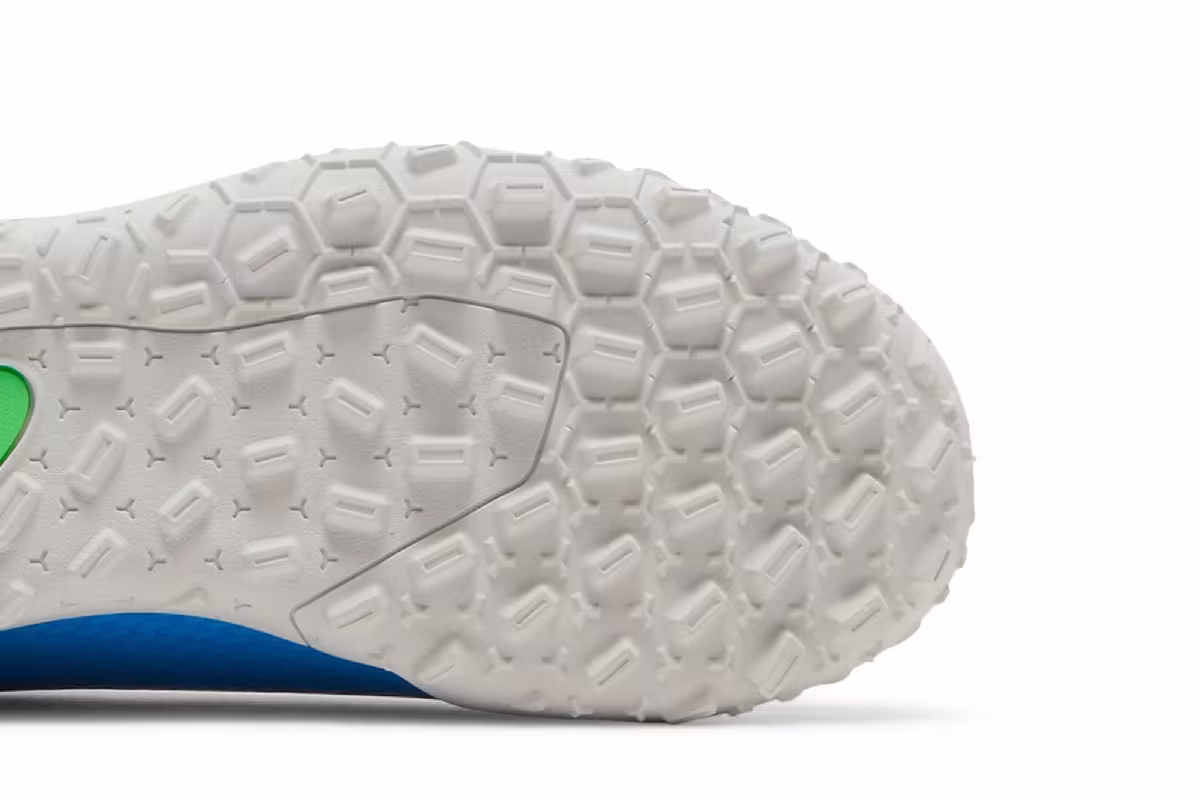 Nike Phantom GT Club DF TF GS Photo Blue Metallic Silver, view 6