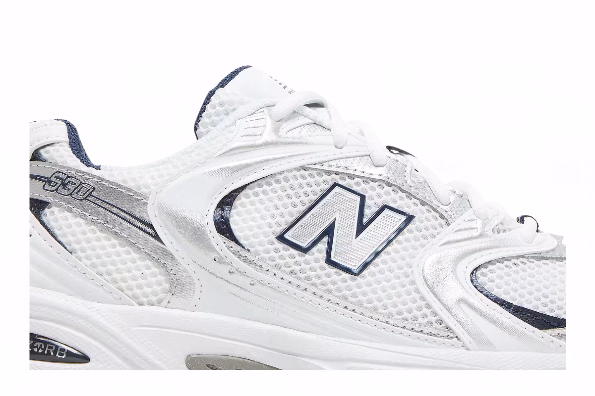 New Balance 530 White Natural Indigo, view 3