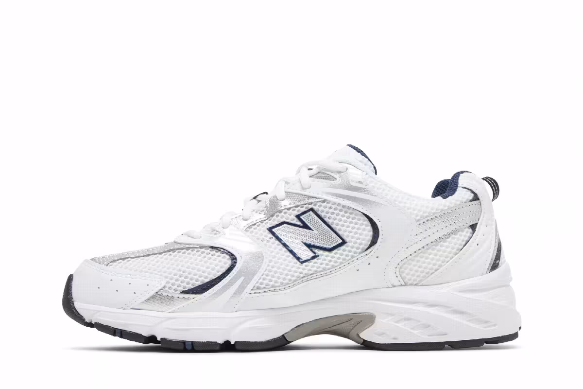 New Balance 530 White Natural Indigo, view 4