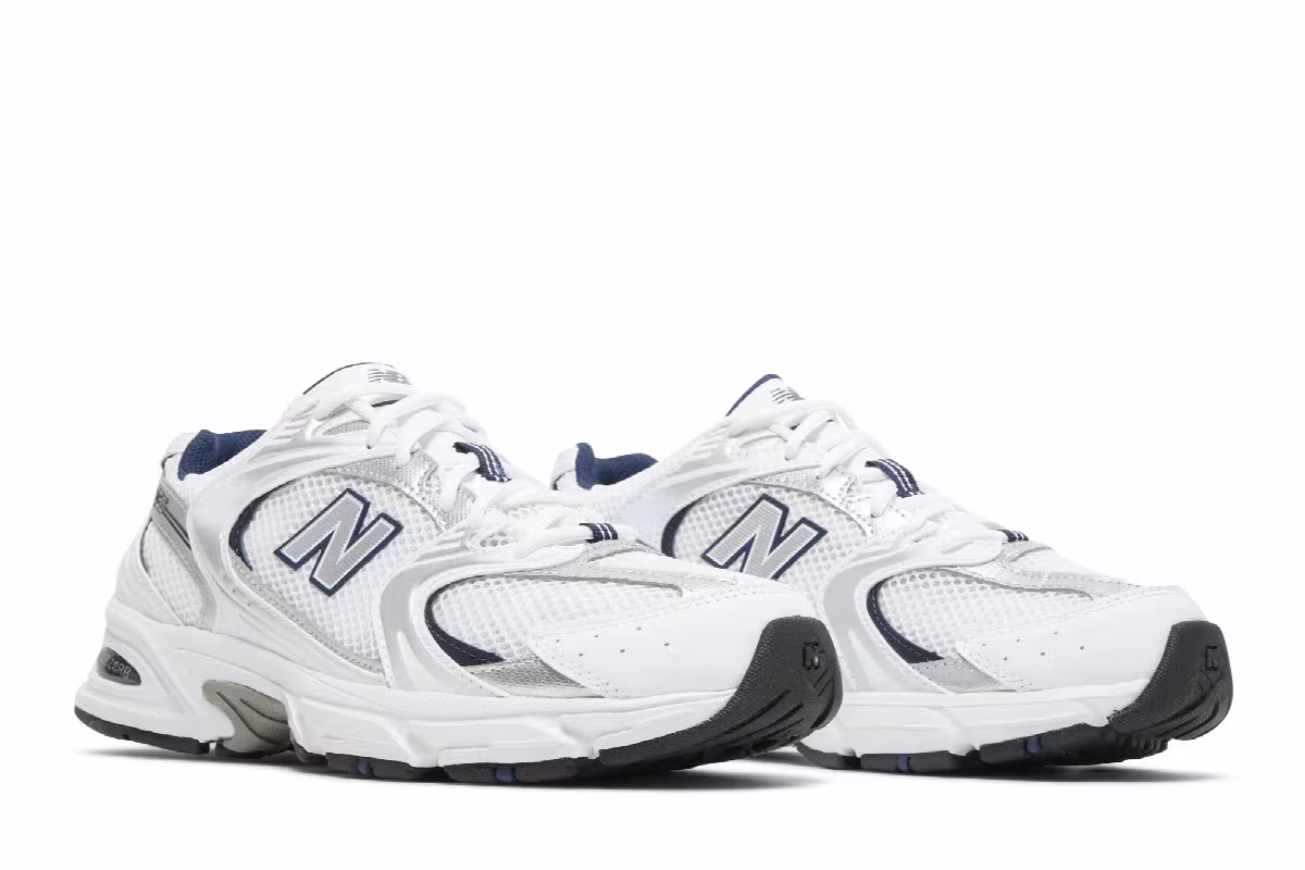 New Balance 530 White Natural Indigo, view 9