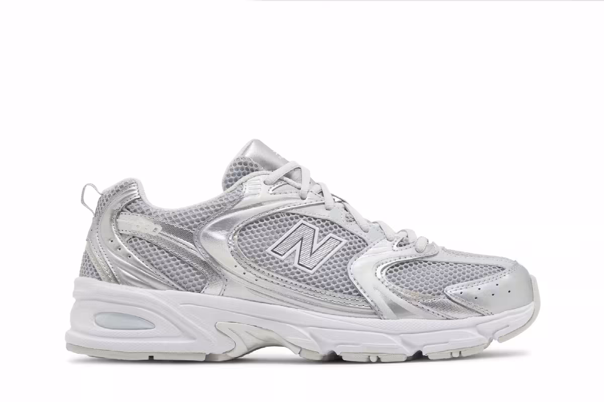 New Balance Men's 530 Silver Metallic Moonbeam, view 2