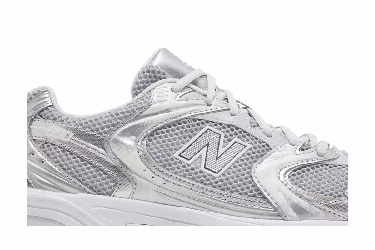 New Balance Men's 530 Silver Metallic Moonbeam, view 3