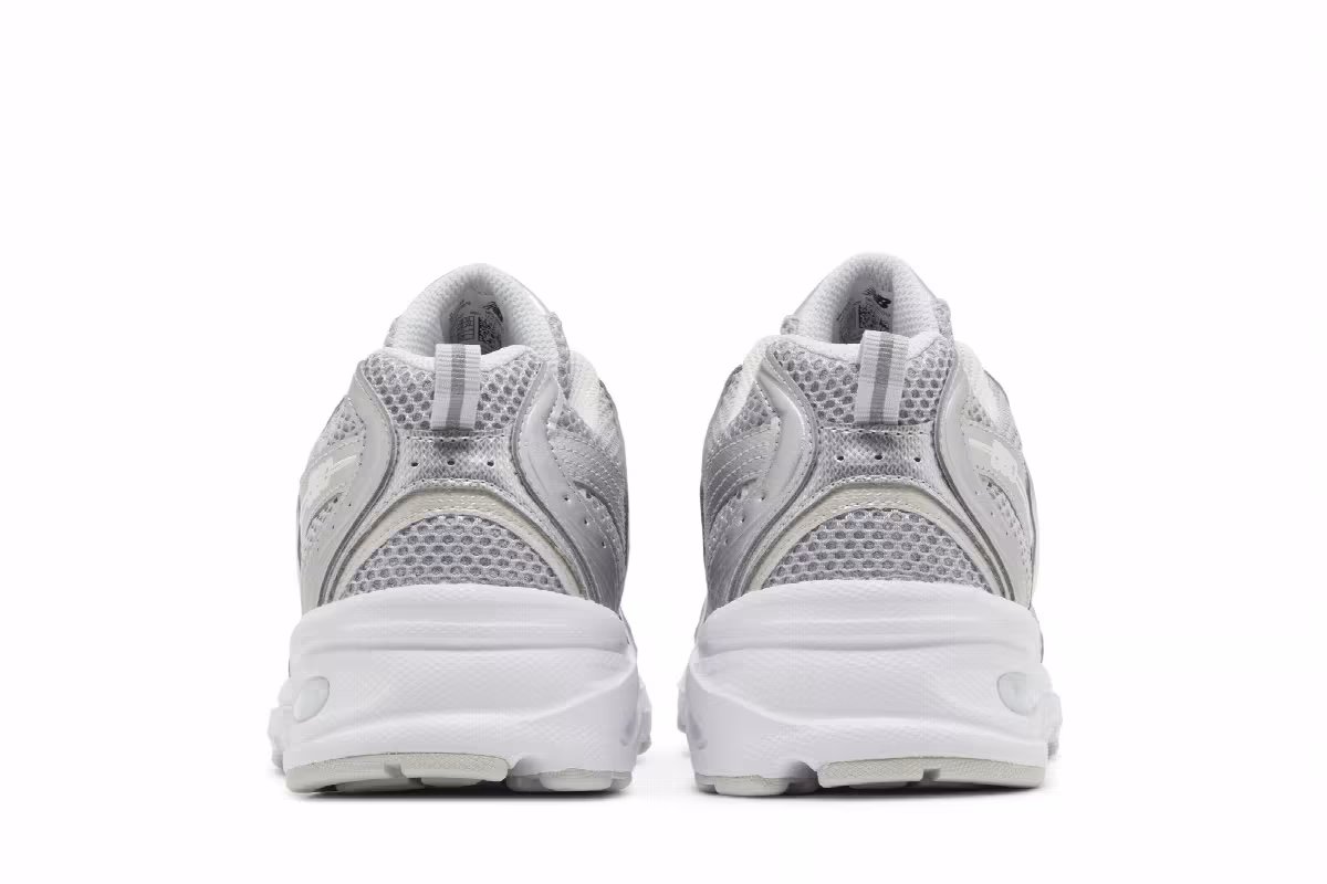 New Balance Men's 530 Silver Metallic Moonbeam, view 7