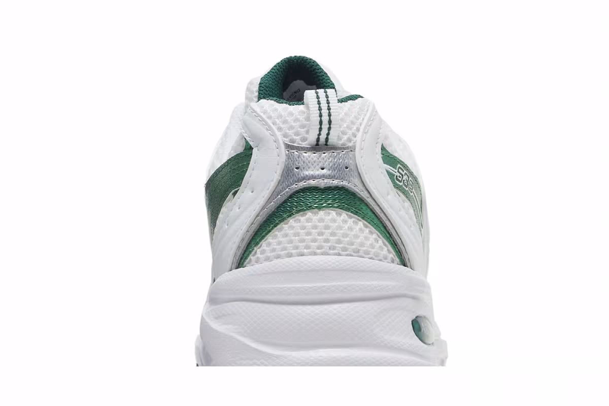 New Balance 530 White Nightwatch Green, view 8