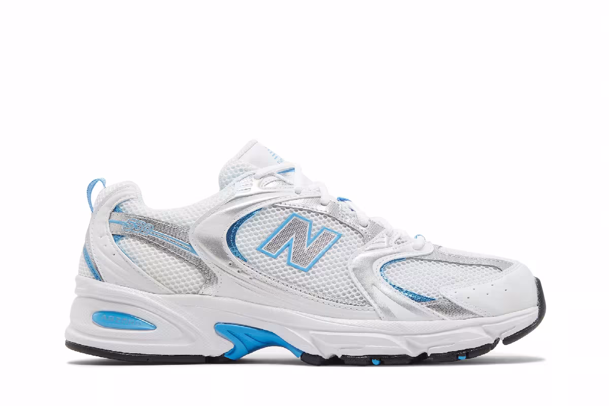 New Balance 530 White Sky Blue, view 2