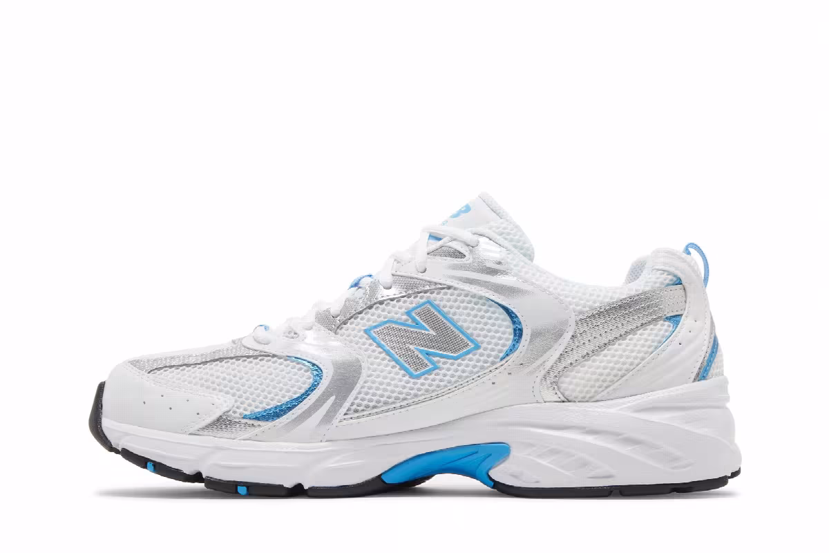 New Balance 530 White Sky Blue, view 4