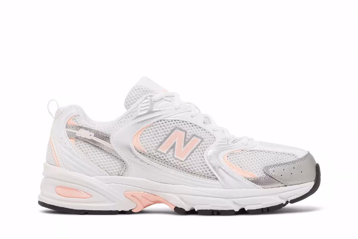 New Balance 530 White Light Pink, view 2