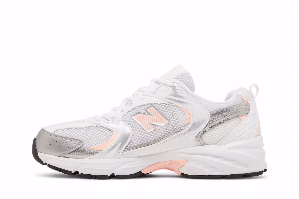 New Balance 530 White Light Pink, view 4