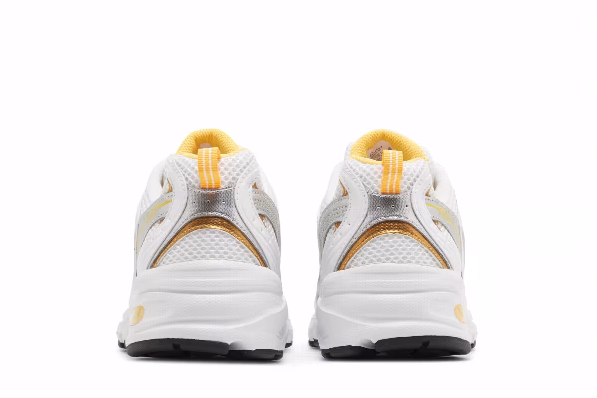New Balance 530 White Vibrant Apricot, view 7