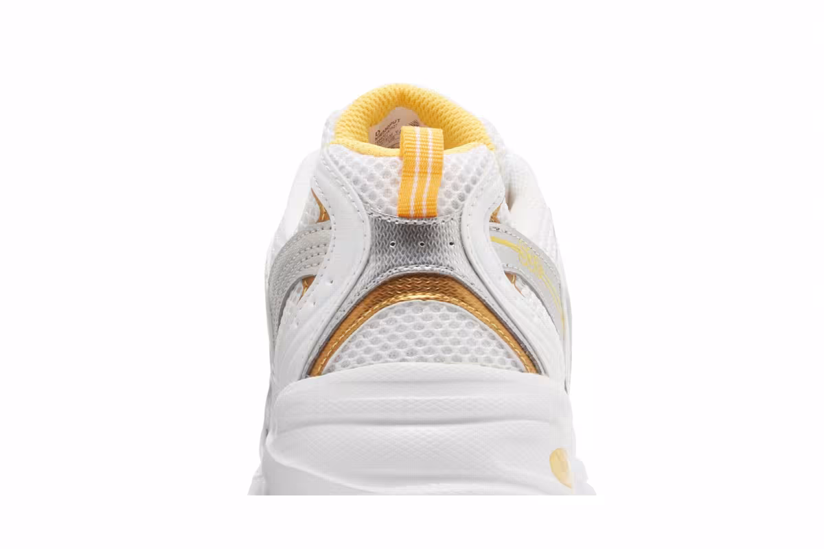 New Balance 530 White Vibrant Apricot, view 8