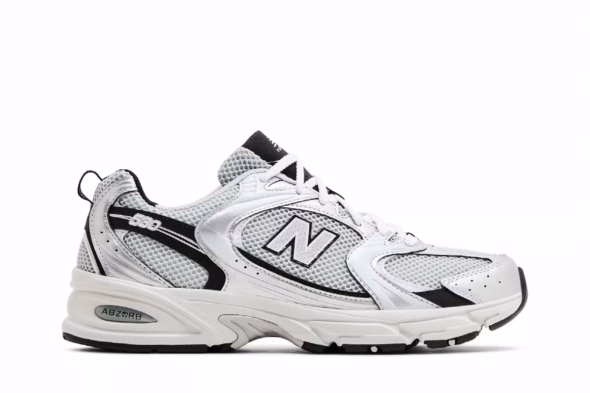 New Balance 530 Silver Grey, view 2