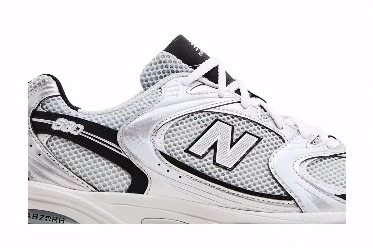 New Balance 530 Silver Grey, view 3