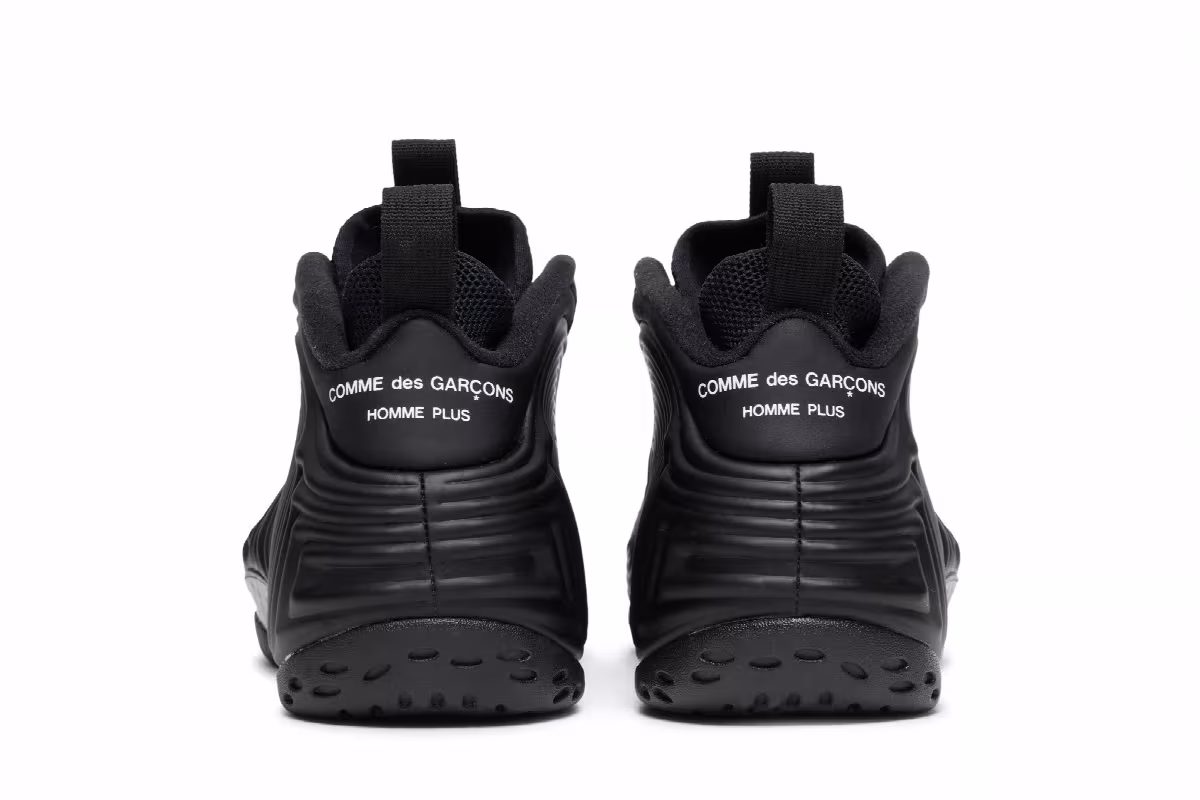 Comme des Garçons Homme Plus x Nike Air Foamposite One Black, view 7