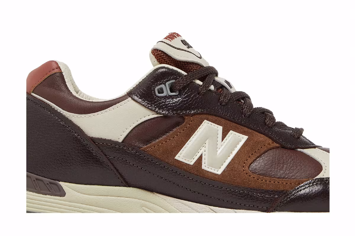 New Balance 991 Made in England French Roast, view 3