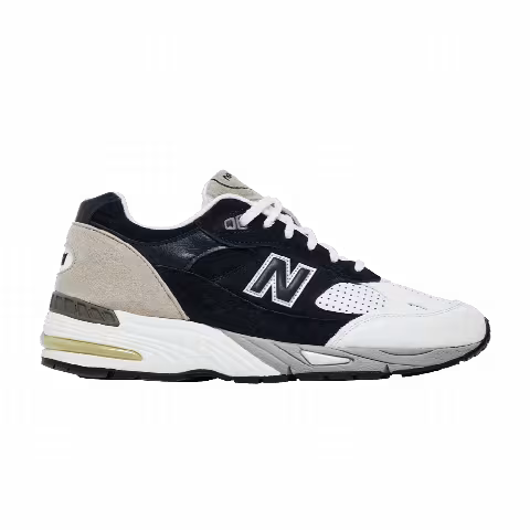 Sneakersnstuff x New Balance 991 Made in England 'Perforated Pack - Navy White'