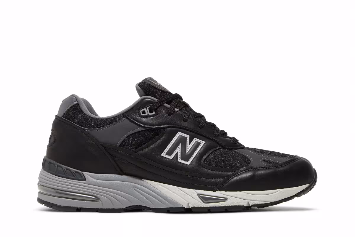 New Balance 991 Made in England Harris Tweed, view 2
