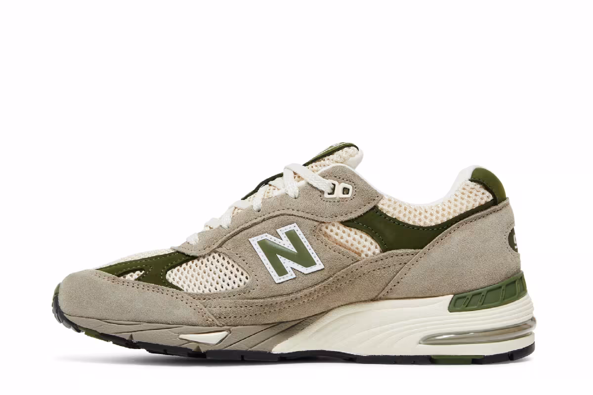 Aimé Leon Dore x New Balance Women's 991 Made in England Grey, view 4