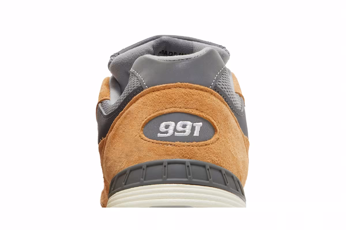 New Balance 991 Made in England Tan Grey, view 8