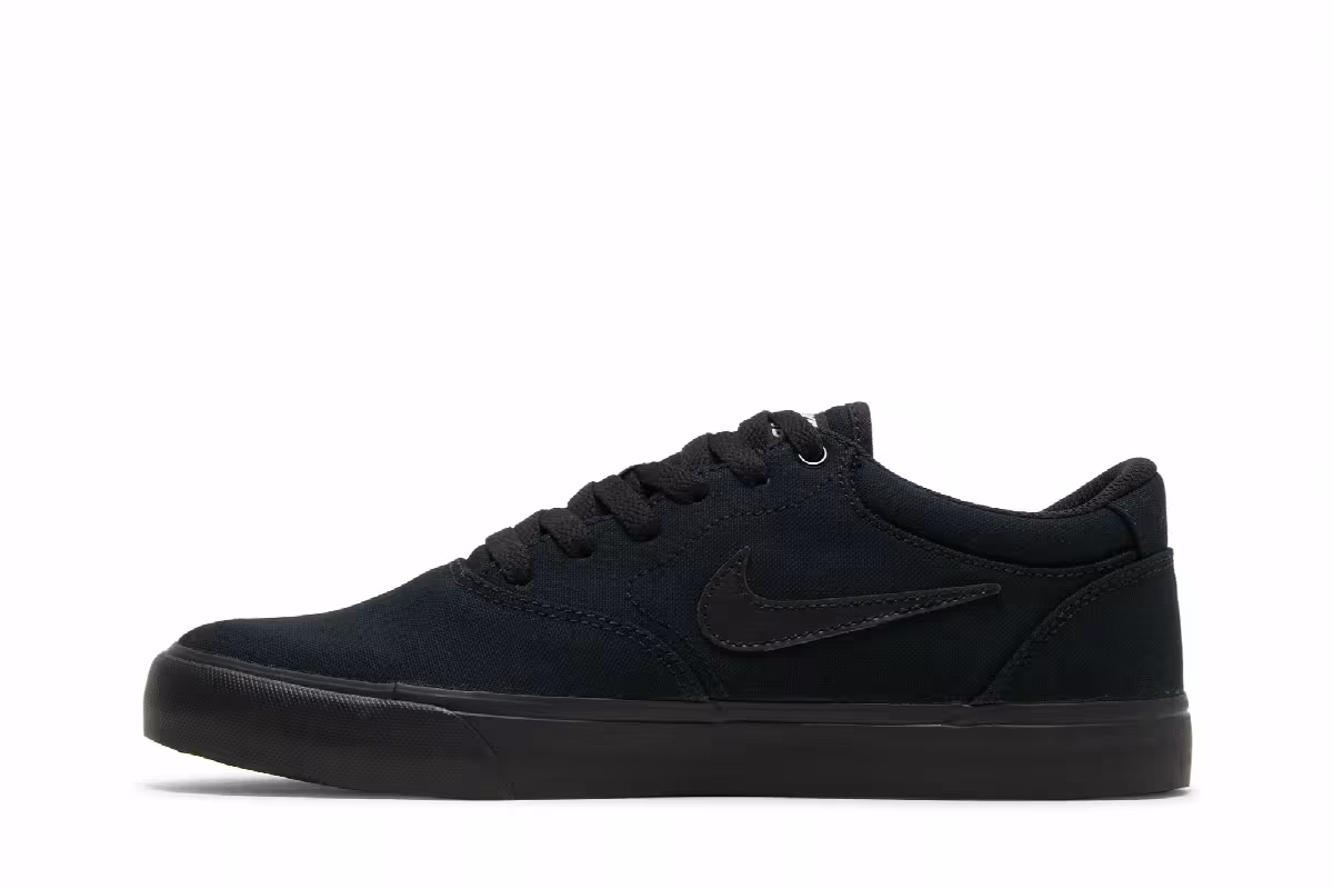 Nike Chron 2 Canvas SB Triple Black, view 4