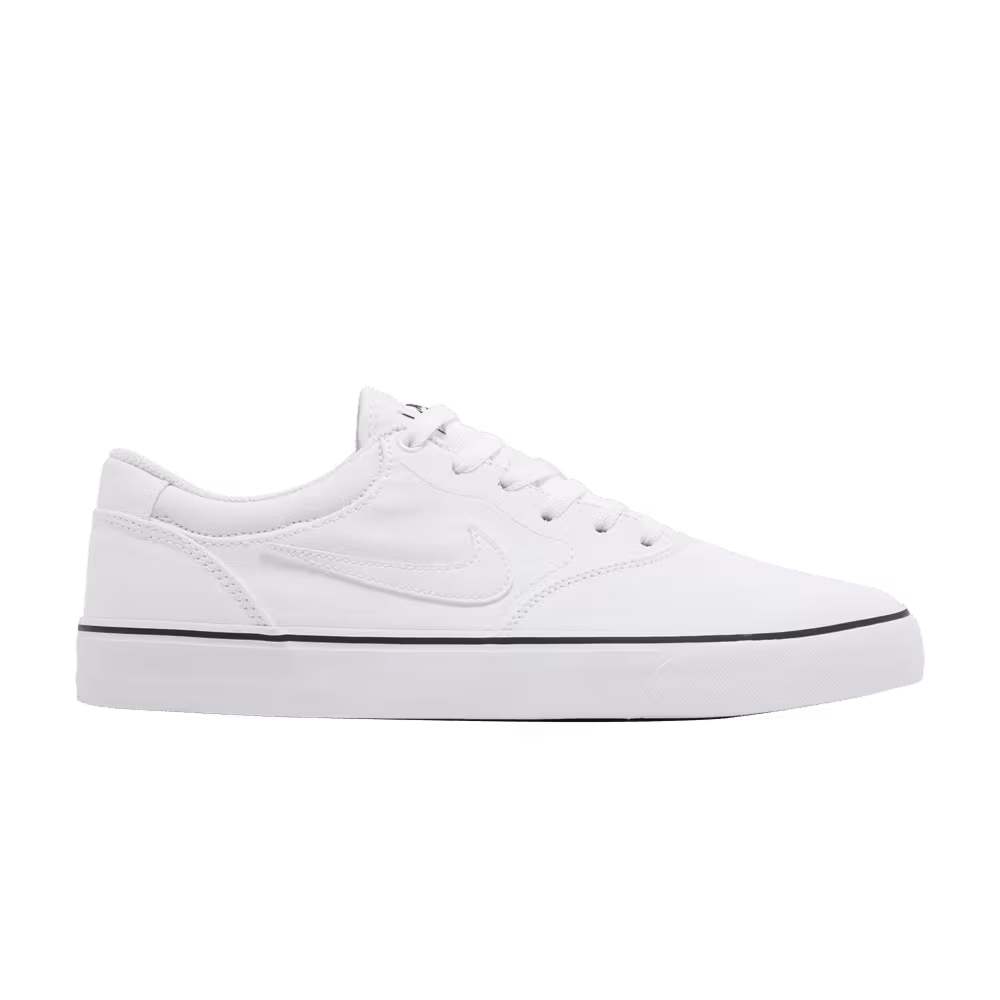 Nike Chron 2 Canvas SB Triple White