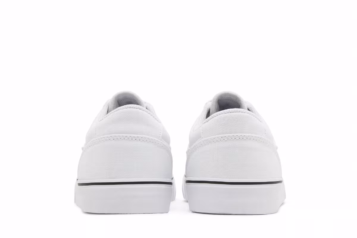 Nike Chron 2 Canvas SB Triple White, view 7