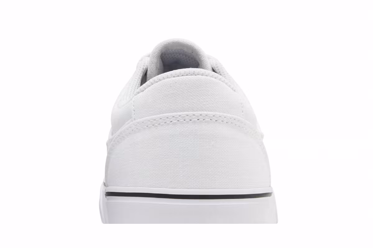 Nike Chron 2 Canvas SB Triple White, view 8