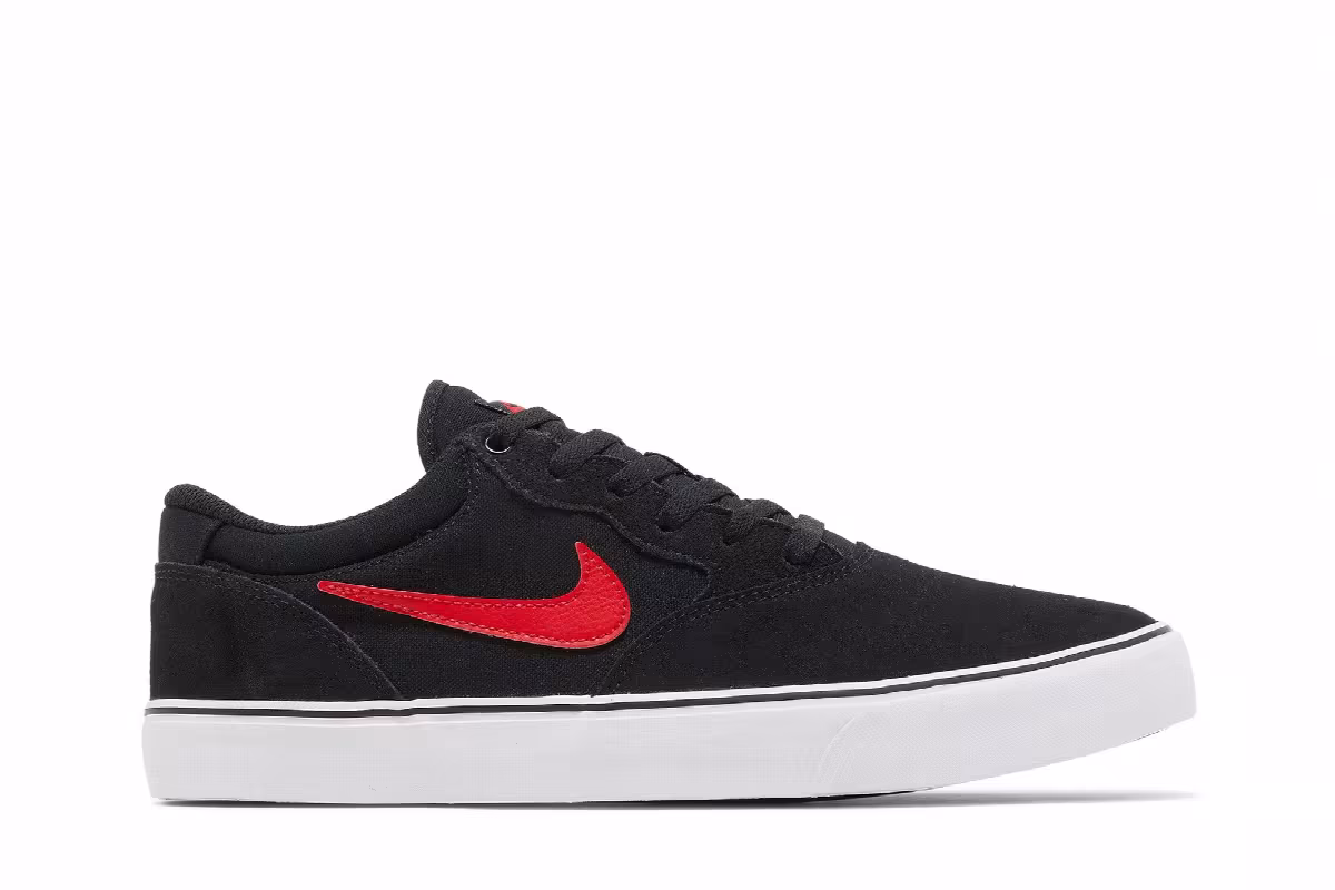 Nike Chron 2 SB Black University Red, view 2