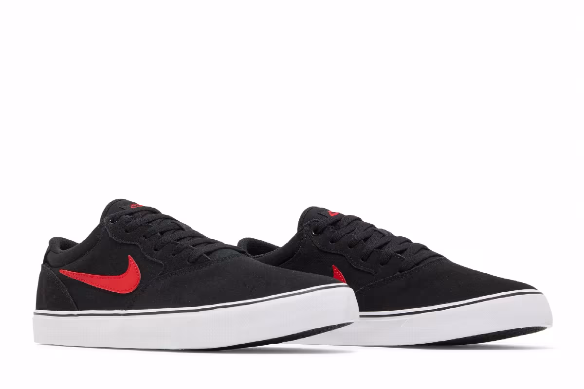 Nike Chron 2 SB Black University Red, view 9