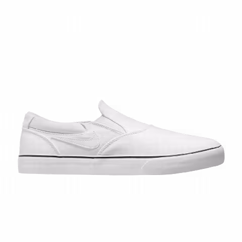Nike Chron 2 Slip SB 'Triple White'