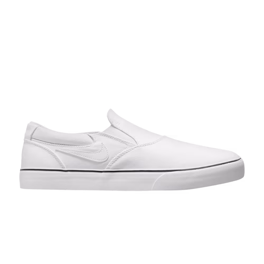 Nike Chron 2 Slip SB Triple White