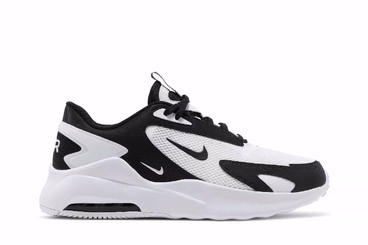 Nike Air Max Bolt White Black, view 2