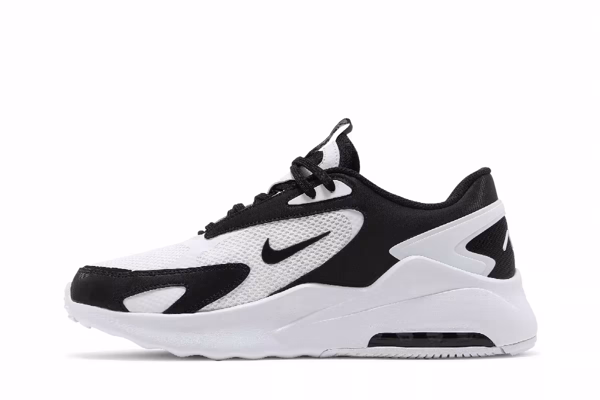 Nike Air Max Bolt White Black, view 4