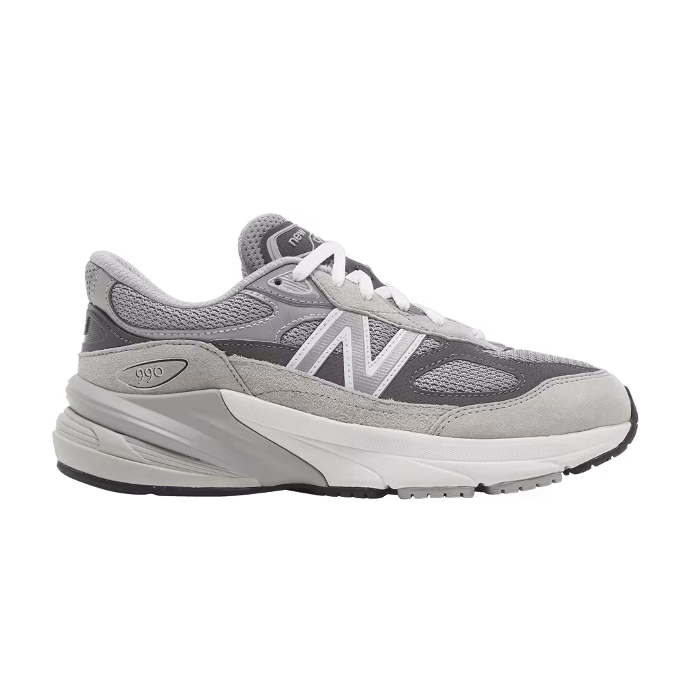 New Balance 990v6 Big Kid Castlerock