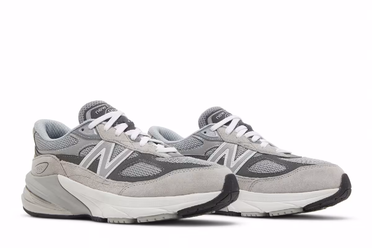 New Balance 990v6 Big Kid Castlerock, view 9