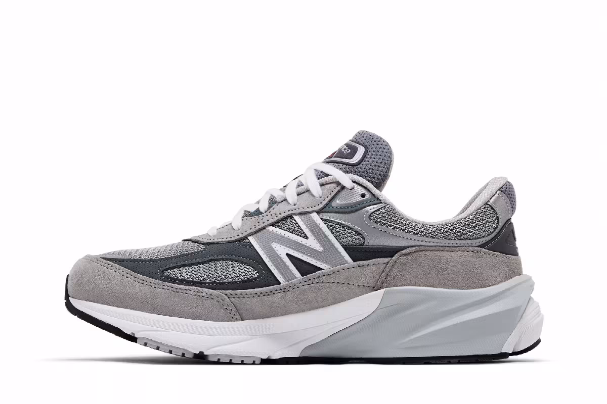 New Balance 990v6 Made in USA 4E Wide Castlerock, view 4