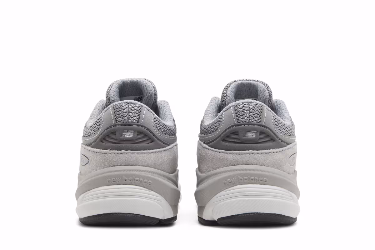 New Balance 990v6 Toddler Castlerock, view 7