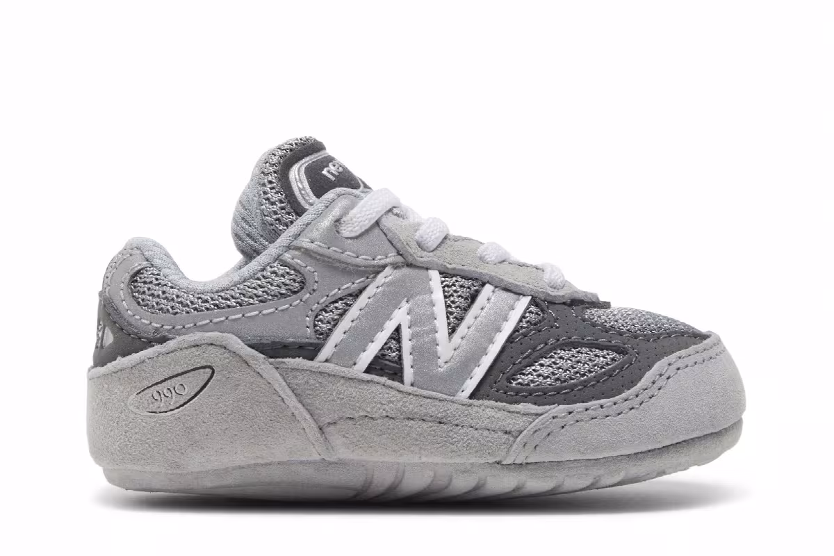 New Balance 990v6 Bungee Crib Castlerock, view 2
