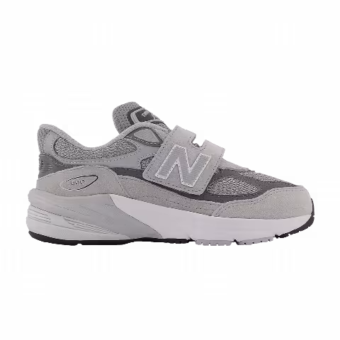 New Balance 990v6 Hook & Loop Little Kid Wide 'Castlerock'