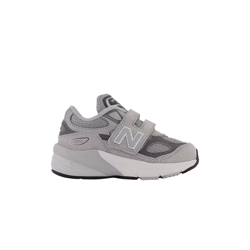 New Balance 990v6 Hook & Loop Toddler Castlerock